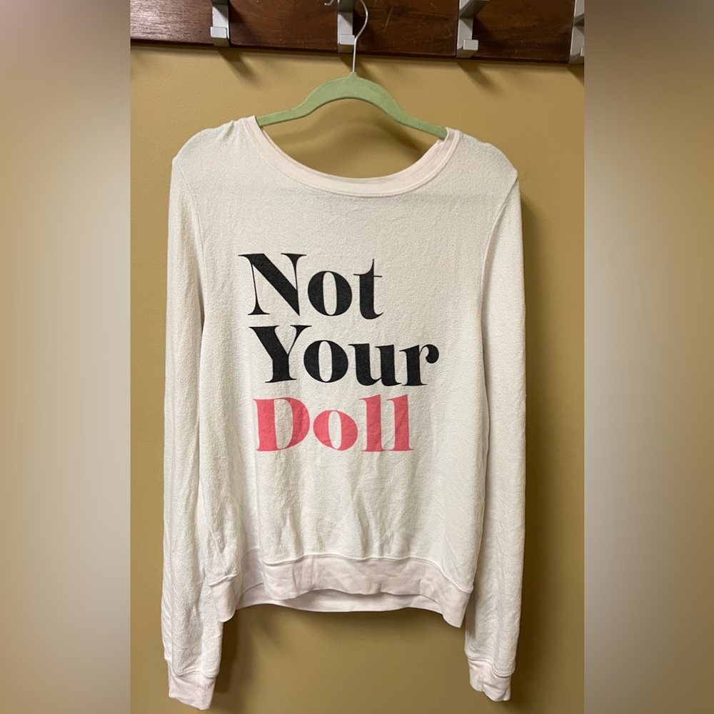 Wildfox Not Your Doll Sweatshirt